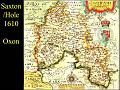4. Saxton & Hole map of Oxfordshire 1610